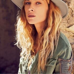Free People Military Jacket